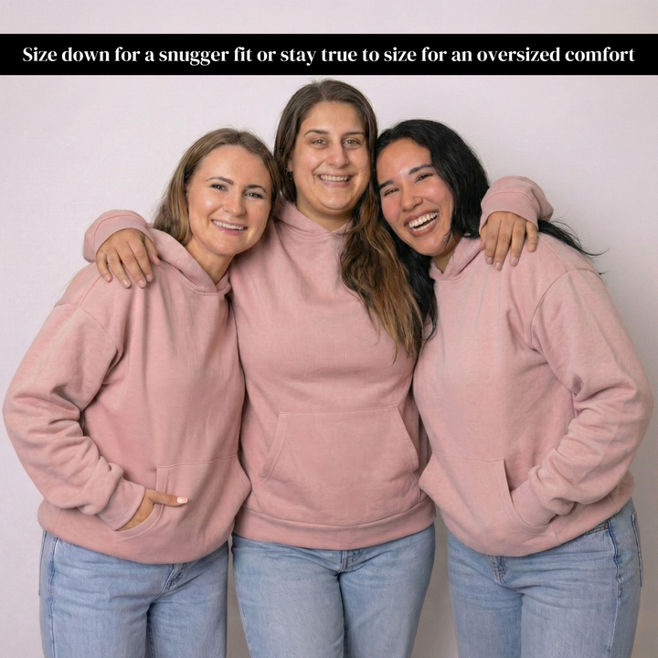 Women Oversized Hoodie Sweatshirt – Fleece Pullover for Fall Winter, Cozy Lounge Airport Travel Sweater, Soft Casual Fashion Top