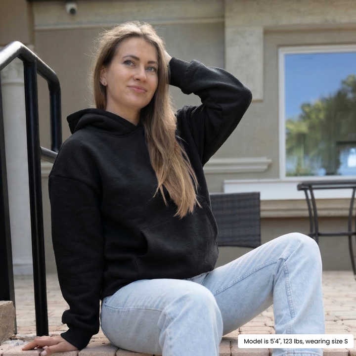 Women Oversized Hoodie Sweatshirt – Fleece Pullover for Fall Winter, Cozy Lounge Airport Travel Sweater, Soft Casual Fashion Top
