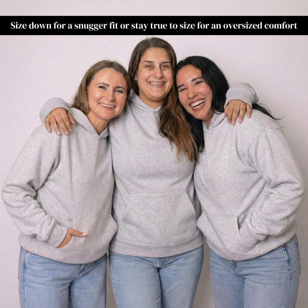 Women Oversized Hoodie Sweatshirt – Fleece Pullover for Fall Winter, Cozy Lounge Airport Travel Sweater, Soft Casual Fashion Top