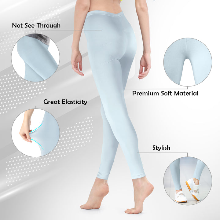 [3 Pack] Tie Dye Leggings for Women Athletic Casual Lounge and Yoga Pants Double Brushed 4-Way Stretch Ultimate Comfort and Buttery Soft Feel