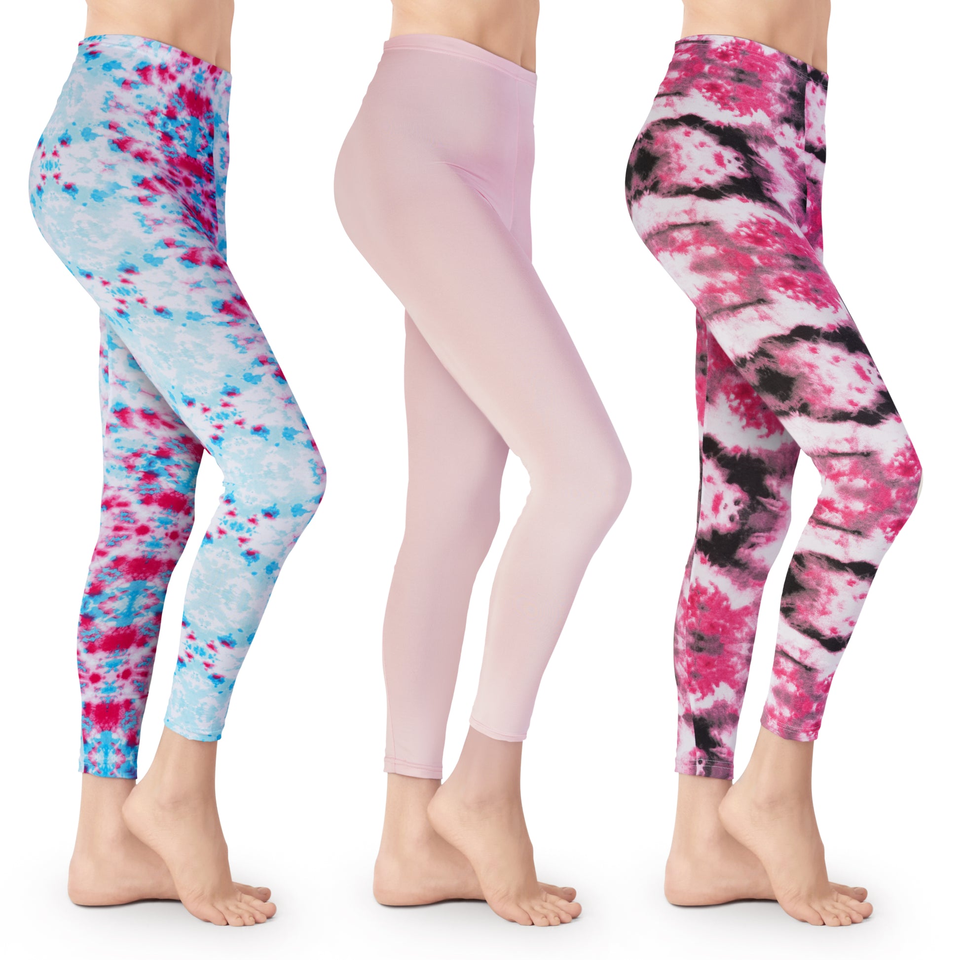 3 Pack] Tie Dye Leggings for Women Athletic Casual Lounge and Yoga Pa – SPX  APPAREL